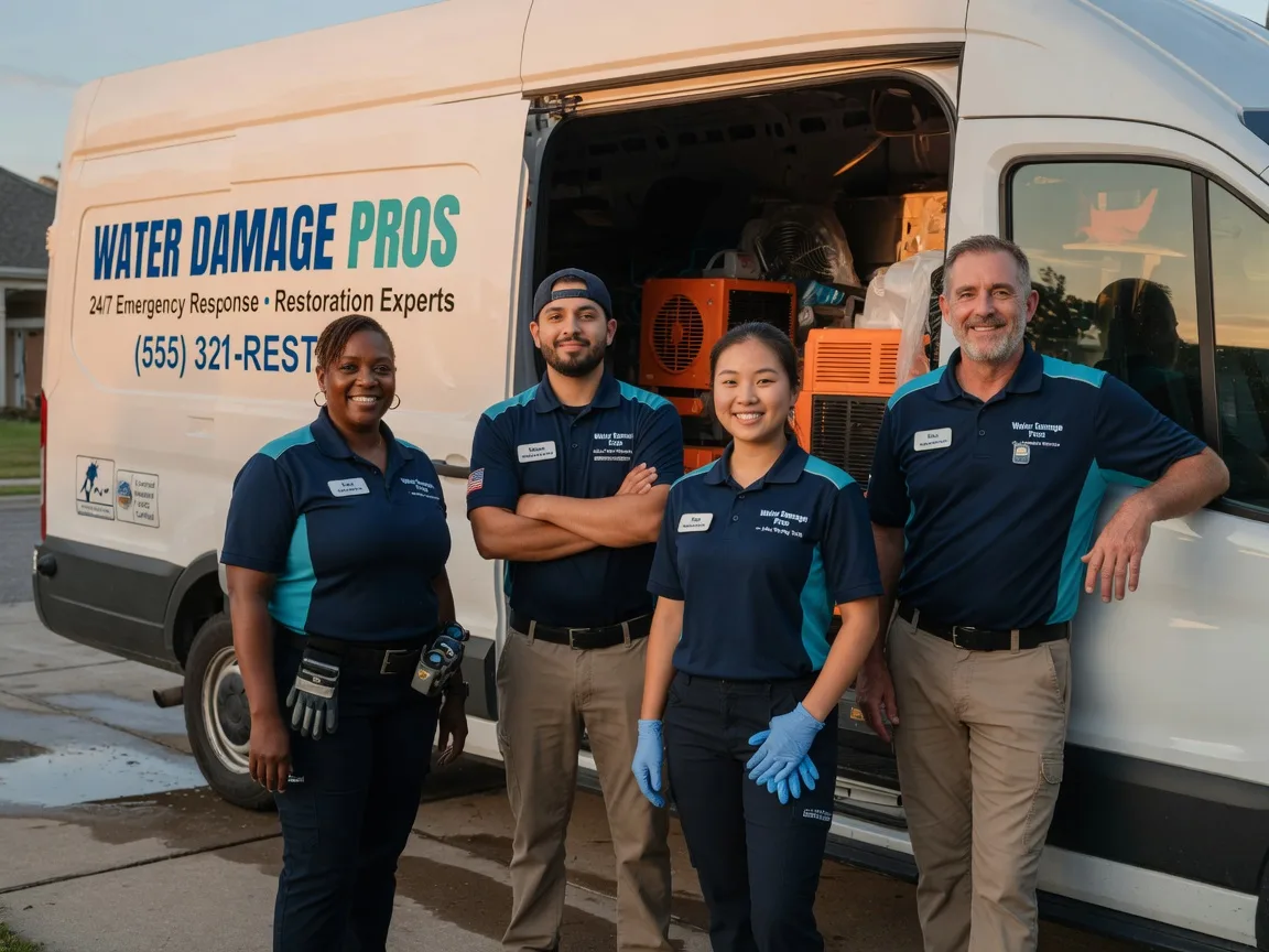 Water Damage Restoration company in Everetts, NC