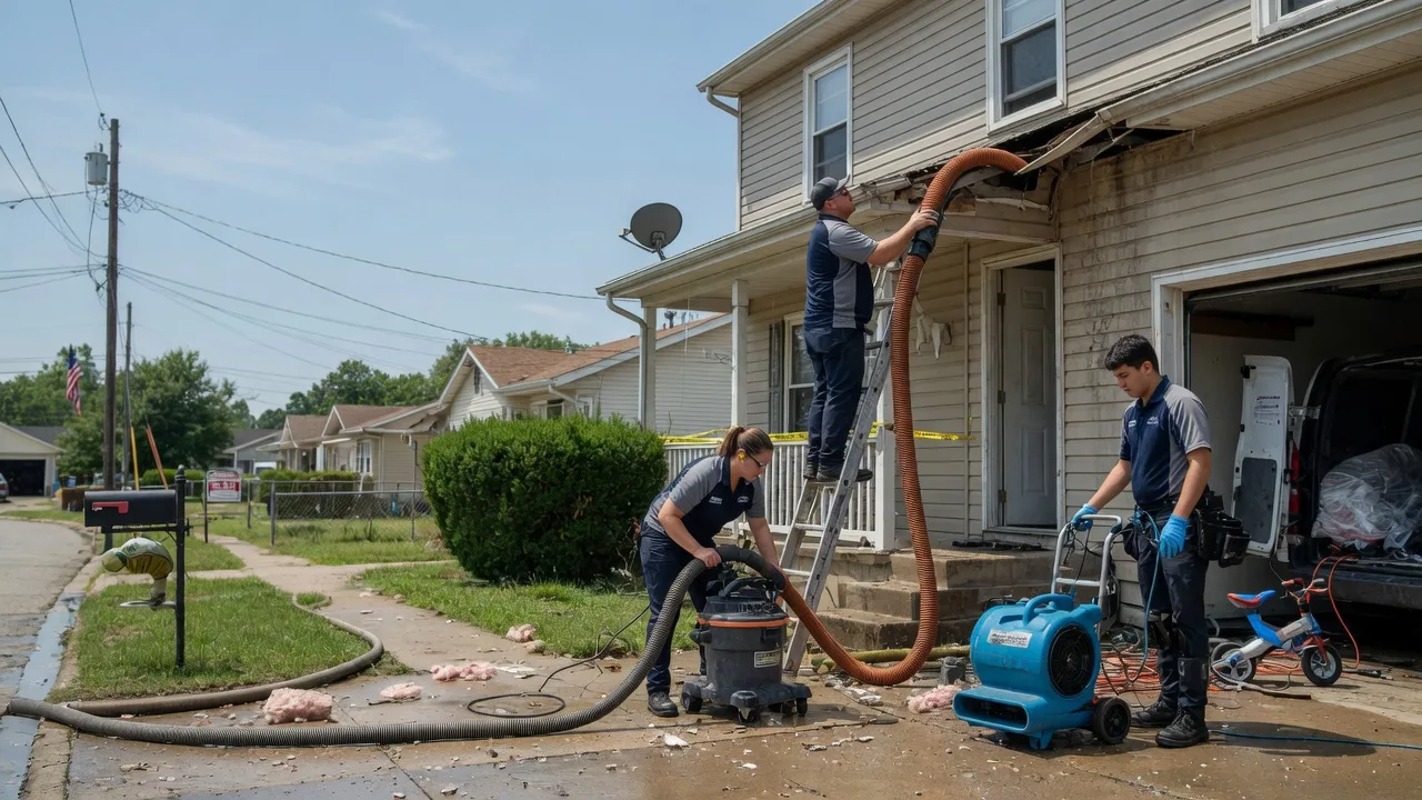 Water Damage Restoration in Everetts, NC near me